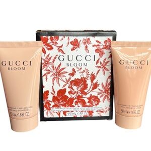 (Set of 3) Gucci Bloom Shower Gel and Body Lotion